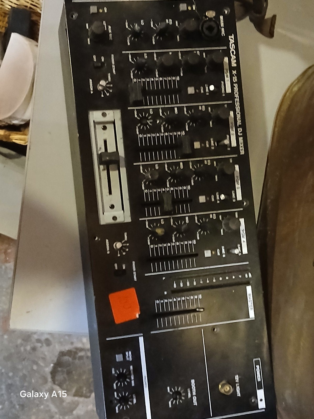 Tascam X-15 Professionele DJ Mixer, Muziek en Instrumenten, Ophalen, Gebruikt, Minder dan 5 kanalen