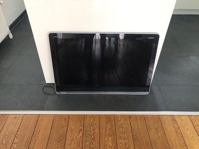 TV -  Sharp Aquos Quattron TV, Audio, Tv en Foto, Ophalen, Gebruikt, 50 Hz, 100 cm of meer