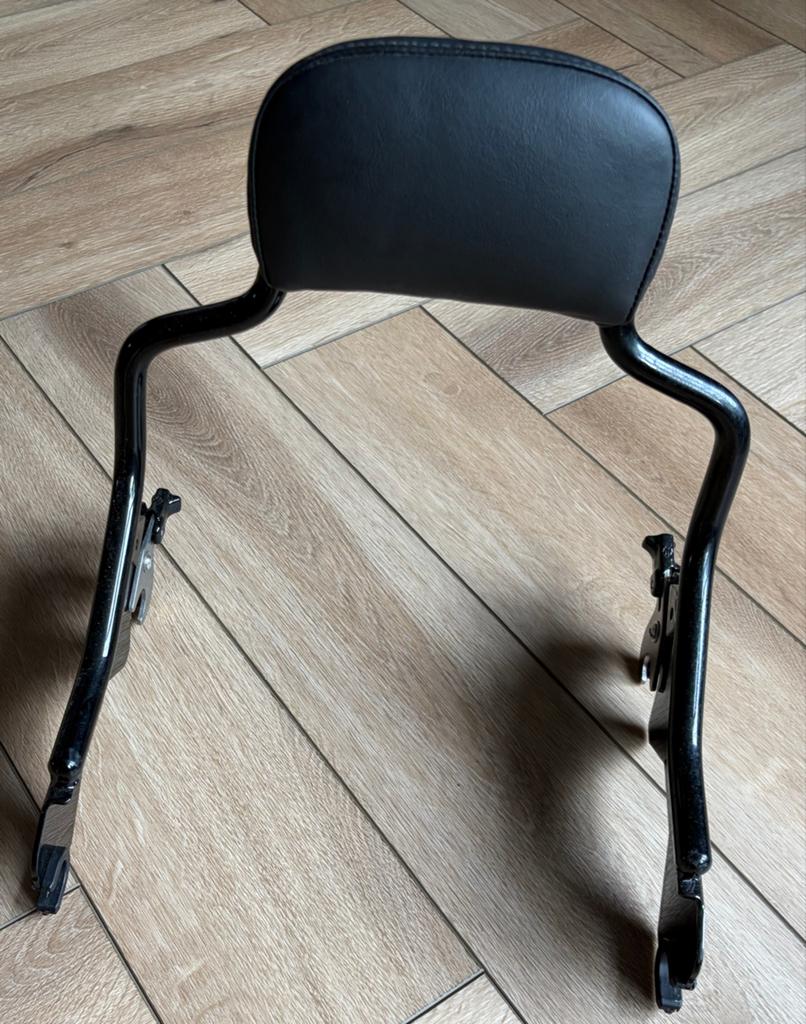 Harley-Davidson Sissybar Rugleuning Zwart, Motoren, Onderdelen | Overige, Ophalen of Verzenden, Nieuw