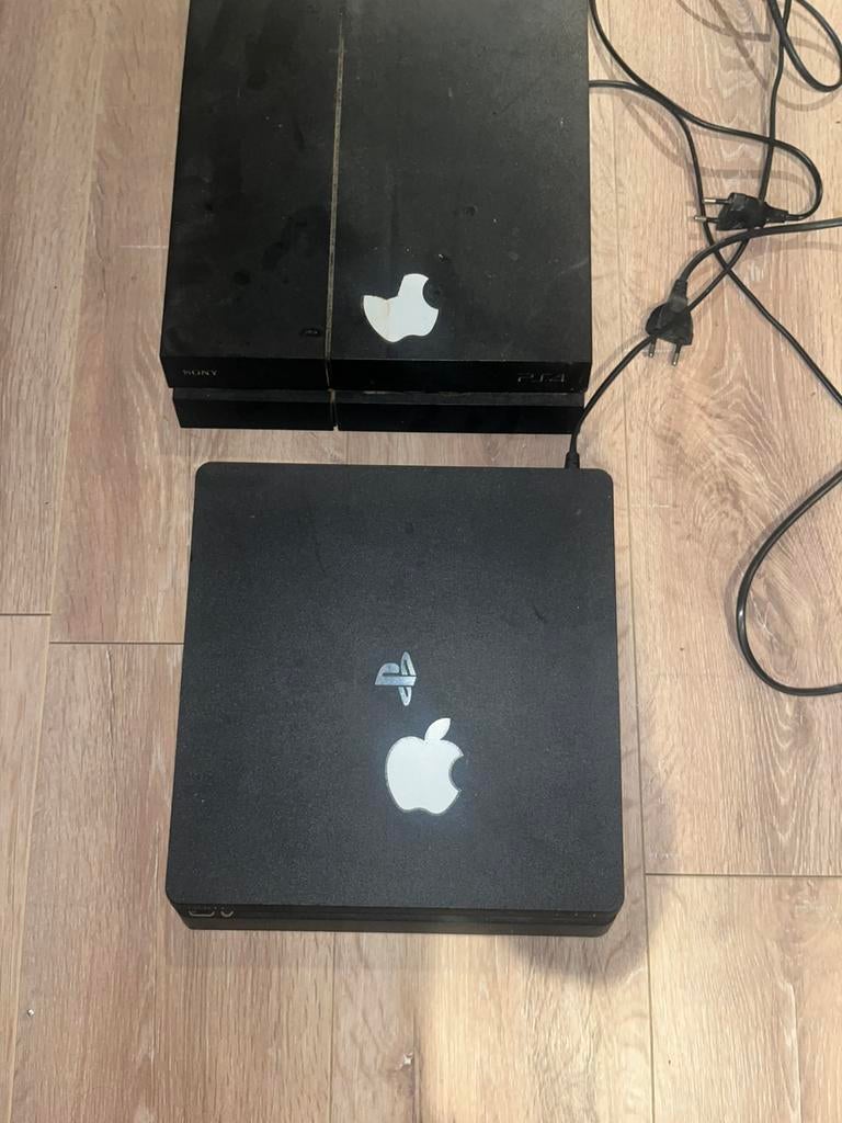 2x playstaion 4 met controller 50 euro vandaag ophalen m, Ophalen of Verzenden, Zo goed als nieuw, Met 1 controller, Original