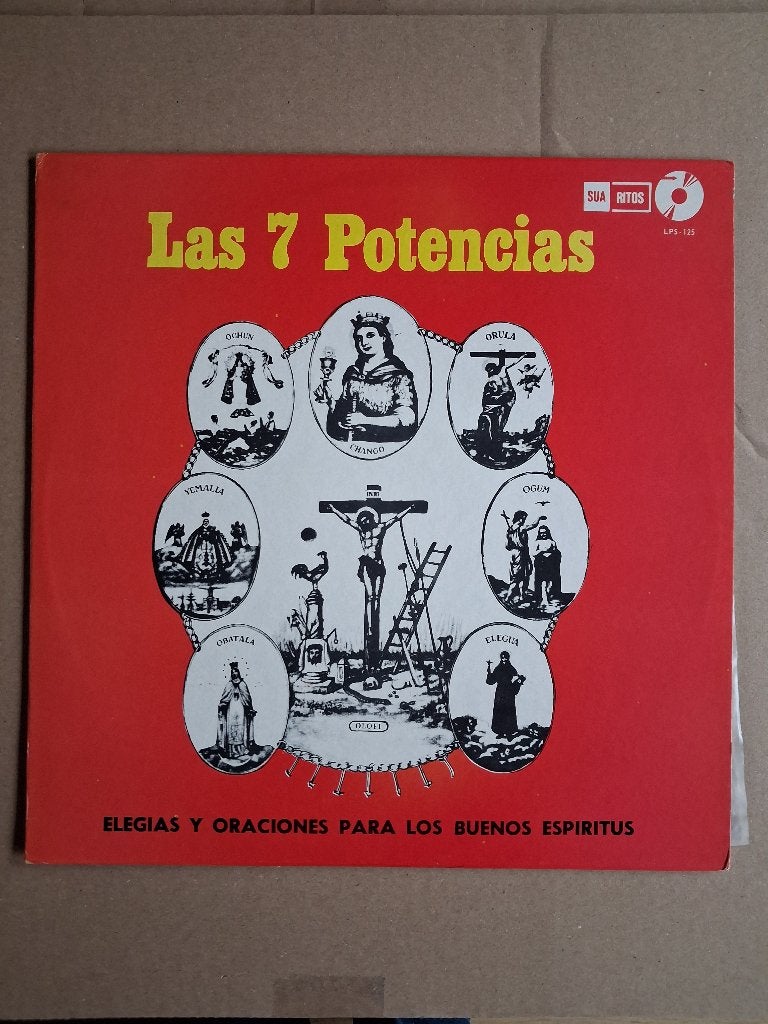 Las 7 Potencias - Oraciones Para Los Buenos Espiritus LP, LP, Gebruikt, Ophalen of Verzenden, Latijns-Amerikaans