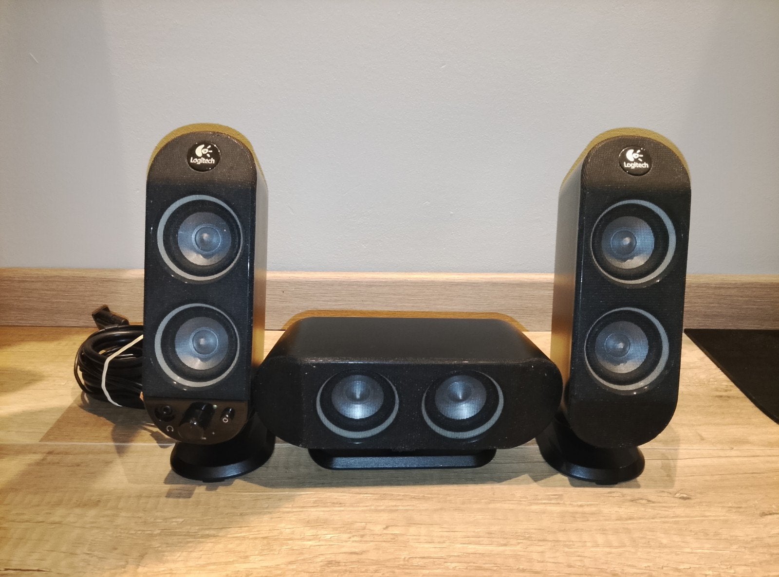 Logitech speaker set, Goede Staat, Ophalen, Gebruikt, Audiokanaal 2.1, Logitech