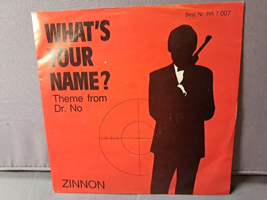 45t. Zinnon - What's Your Name?. M-, Cd's en Dvd's, Filmmuziek en Soundtracks, Originele persing, 7 inch, Ophalen of Verzenden