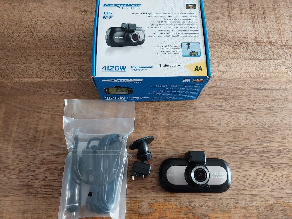 Nextbase 412GW Dashcam, Ophalen, Gebruikt