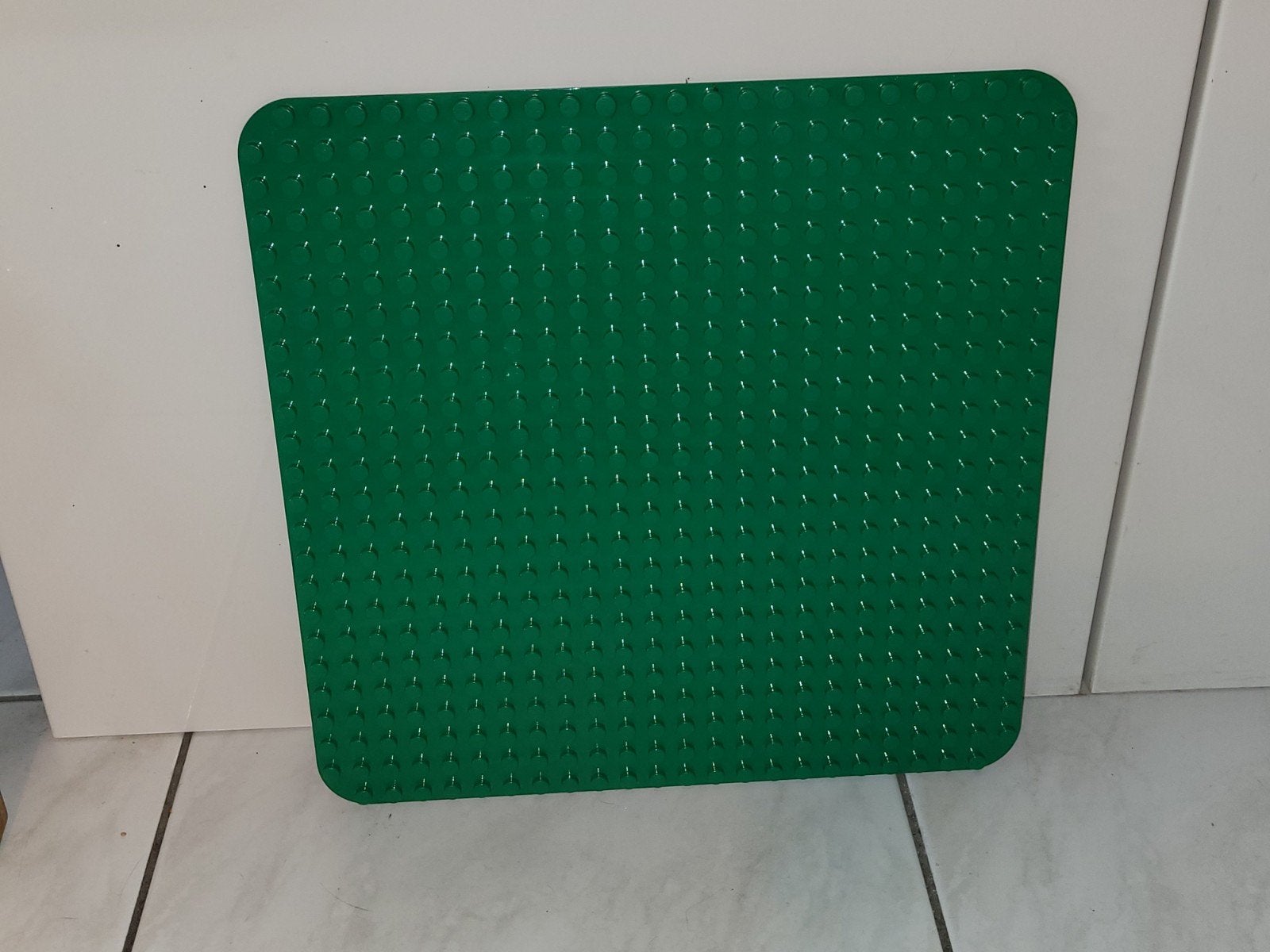 Duplo grote groene bouwplaat / grondplaat, Kinderen en Baby's, Speelgoed | Duplo en Lego, Gebruikt, Ophalen of Verzenden, Duplo