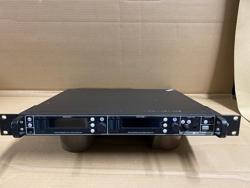 Wisycom MRK960 draadloze ontvanger met zender, Ophalen of Verzenden, Gebruikt, Zender en Ontvanger