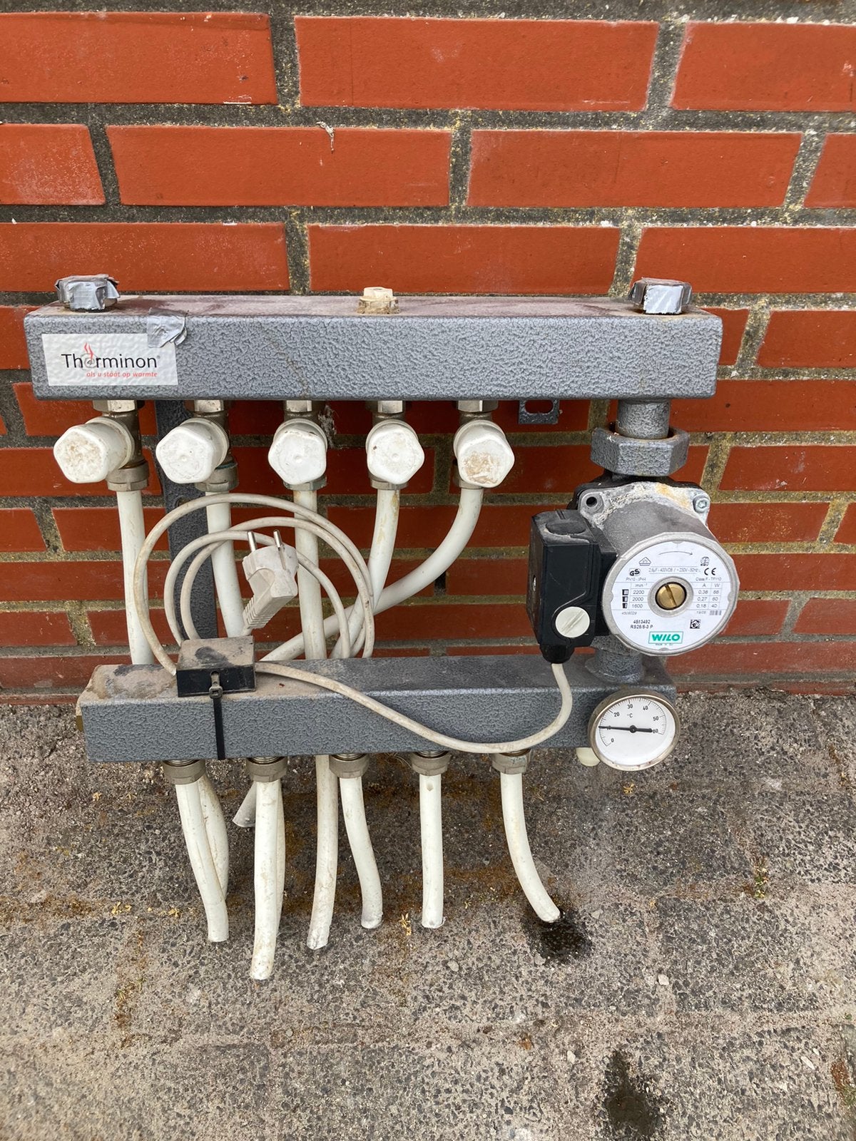 5 groeps Vloer verwarming verdeler, Doe-het-zelf en Verbouw, Verwarming en Radiatoren, Ophalen, Minder dan 30 cm, Overige typen