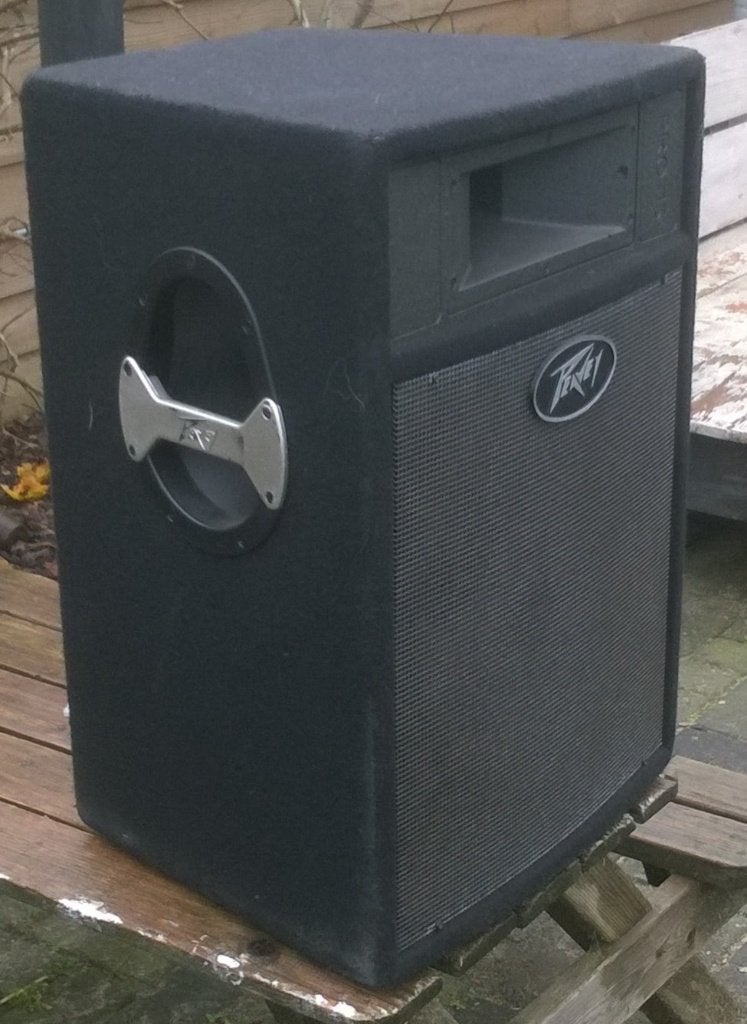 Luidsprekers set (4 stuks) 18 inch sub en 15 inch top, Speakerset, Refurbished, Ophalen of Verzenden, Nb