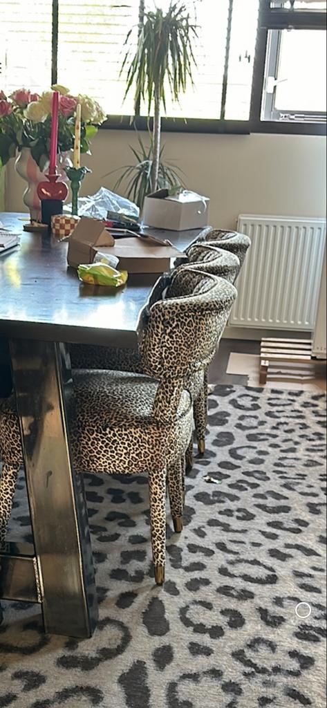 Bold Monkey Claws Out panter stoelen - Zo goed als nieuw, Huis en Inrichting, Stoelen, Twee, Overige kleuren, Ophalen of Verzenden