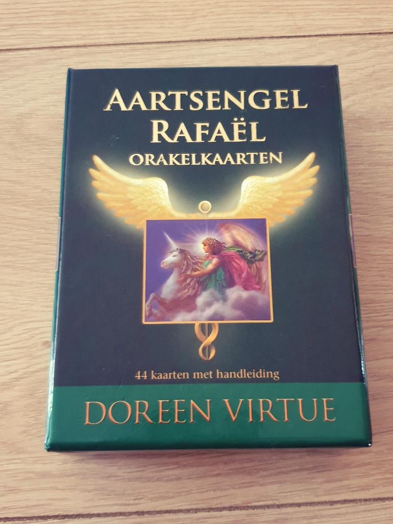 Doreen Virtue - Aartsengel Rafael Orakelkaarten, Verzenden, Zo goed als nieuw, Tarot of Kaarten leggen, Overige typen