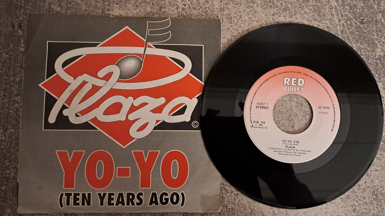 Plaza - Yo-Yo, Gebruikt, 7 inch, Pop, Fotohoes