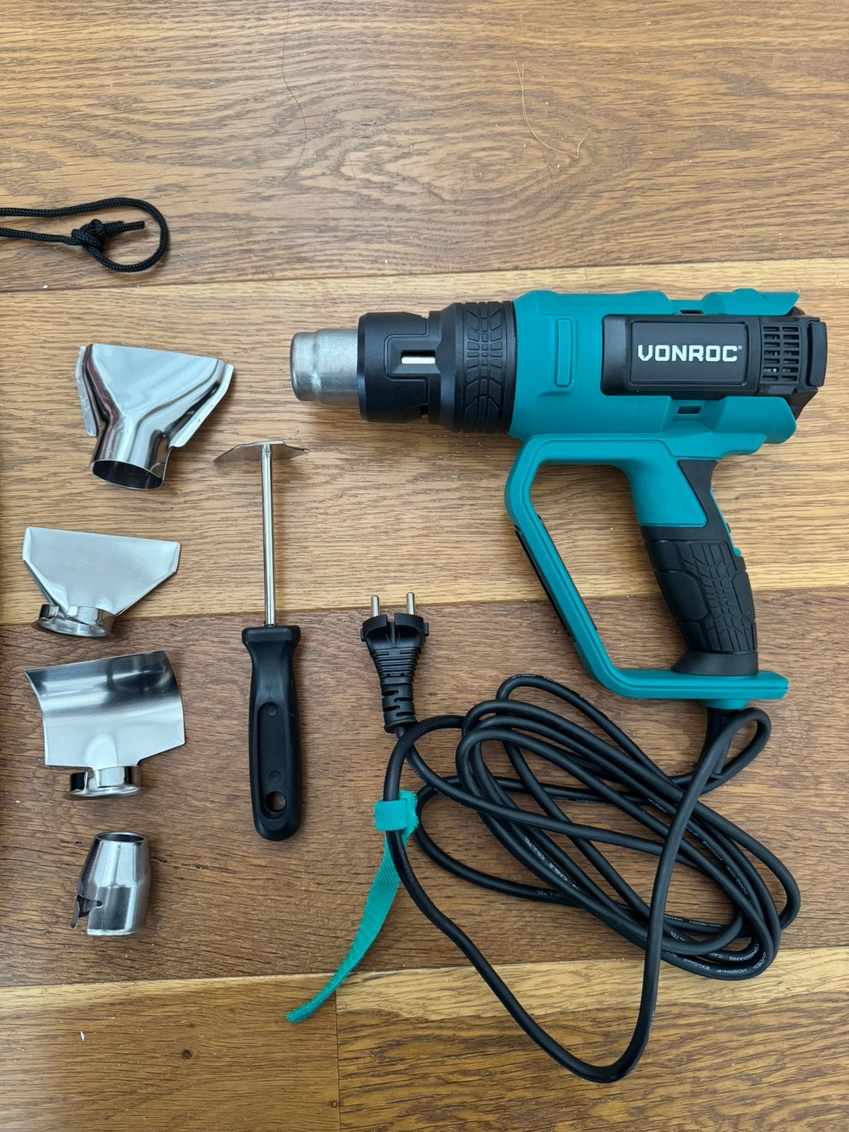 VONROC Pro 2000W Heteluchtpistool - Nieuw zonder doos, Ophalen, Nieuw
