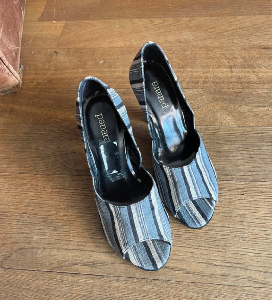 Panara hakken pumps blauw 40, Ophalen of Verzenden, Zo goed als nieuw, Blauw