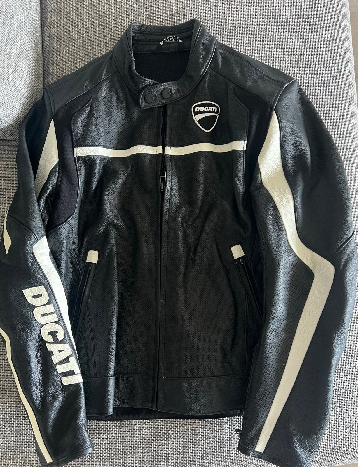 Ducati by Dainese Leren Motorjas  - Maat 50 - Nieuw !!, Ophalen of Verzenden, Tweedehands, Heren, Jas | leer