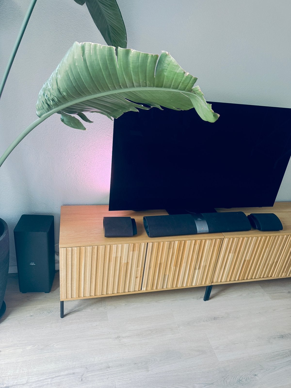 Philips Fidelio HTL9100 Soundbar + surround & subwoofer, Audio, Tv en Foto, Ophalen, Philips, 70 watt of meer, Zo goed als nieuw