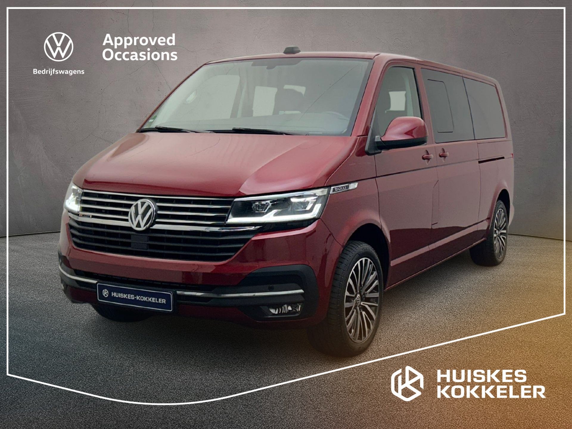 Volkswagen Transporter 2.0 TDI 204pk DSG L2 4Motion Bulli Du, Auto's, Automaat, Stof, Gebruikt, 4 cilinders