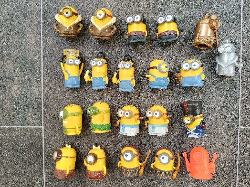 Minions poppetjes / potloodtoppers, Verzamelen, Supermarktacties, Plus, Ophalen of Verzenden
