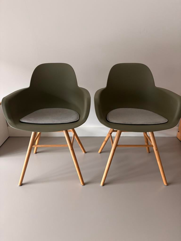 Albert Kuip stoelen Zuiver, Huis en Inrichting, Ophalen, Gebruikt, Overige kleuren, Twee