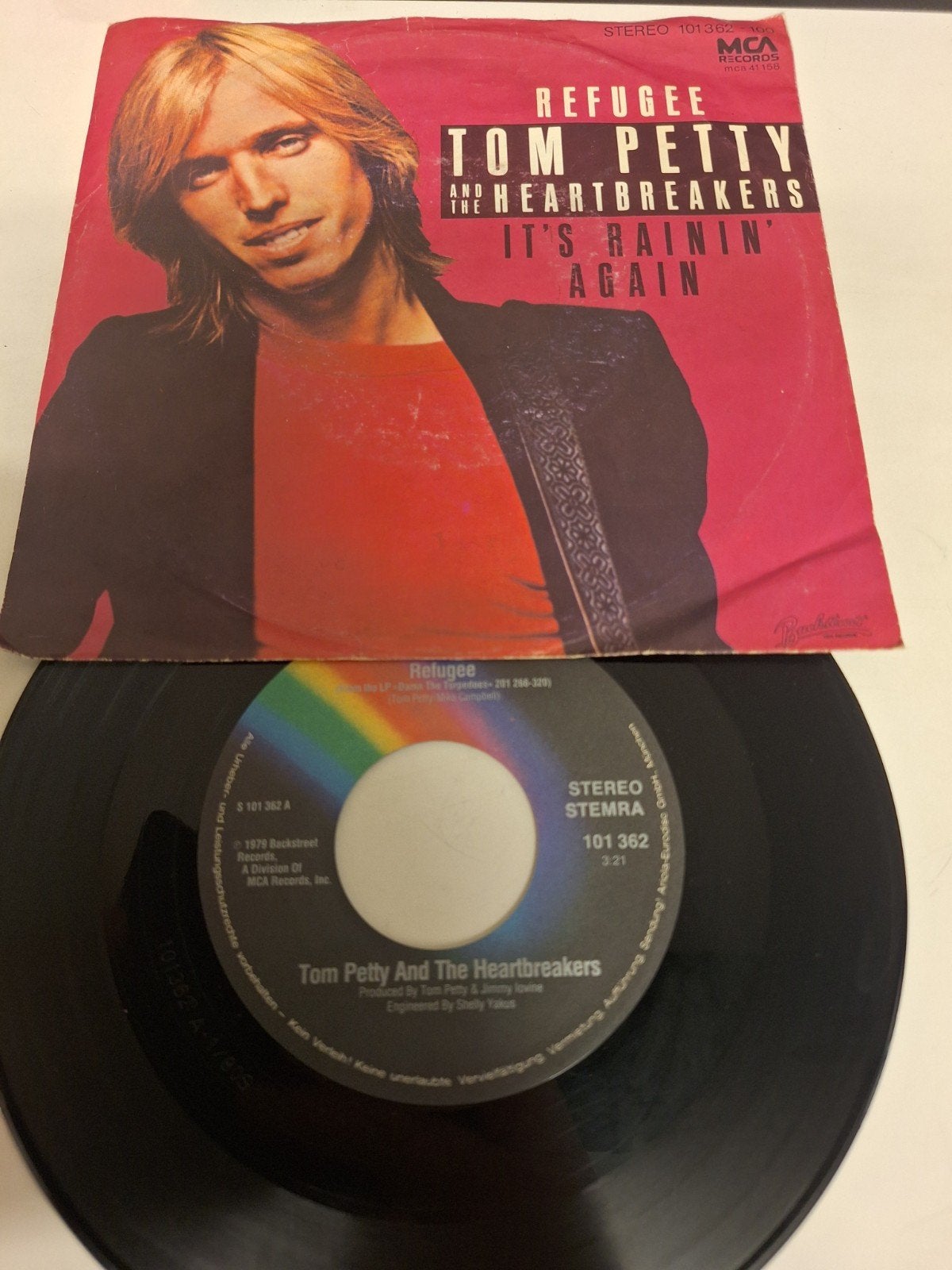 Tom Petty & the Heartbreakers - Refugee, 1979., Fotohoes, Verzenden, 7 inch, Poprock