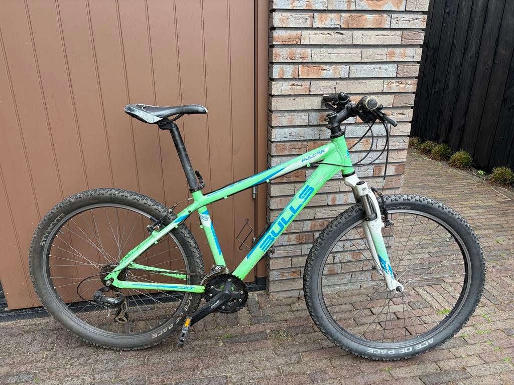 Bulls kinder Mountainbike 26 inch - Groen/Blauw, Fietsen en Brommers, Gebruikt, Hardtail, 53 tot 57 cm, Ophalen