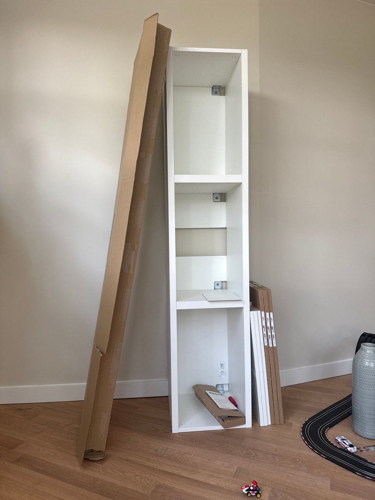 NIEUW IKEA Bestå kast met planken - 180x43x38 wit, Ophalen, Met plank(en), Nieuw, 50 tot 100 cm