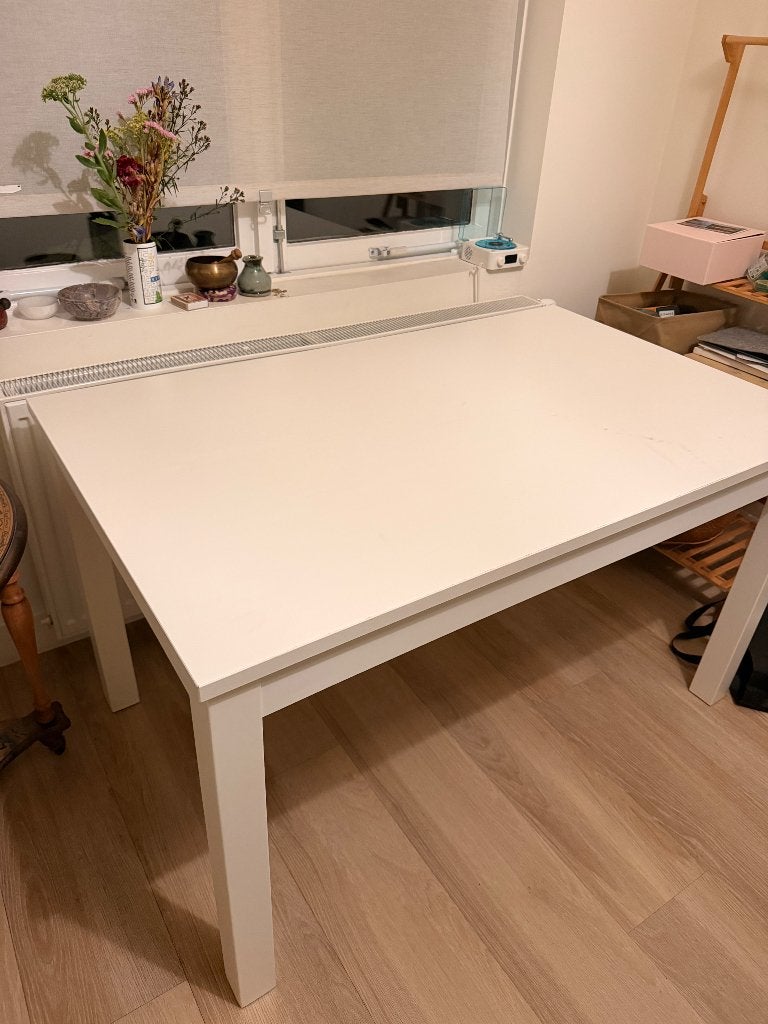 IKEA extendable table, Ophalen, 100 tot 150 cm, 50 tot 100 cm, Zo goed als nieuw