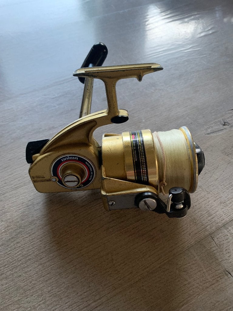 Daiwa GS-9 Gold made in Japan, Ophalen of Verzenden, Gebruikt, Molen