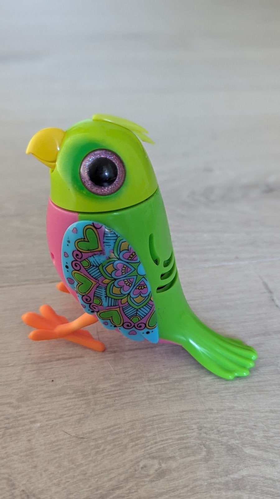 zingend vogeltje, Ophalen of Verzenden, Zo goed als nieuw