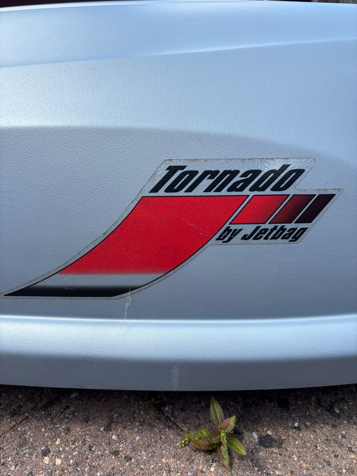 Dakkoffer tornado jetbag- Grijs, Auto diversen, Dakkoffers, Ophalen, Gebruikt