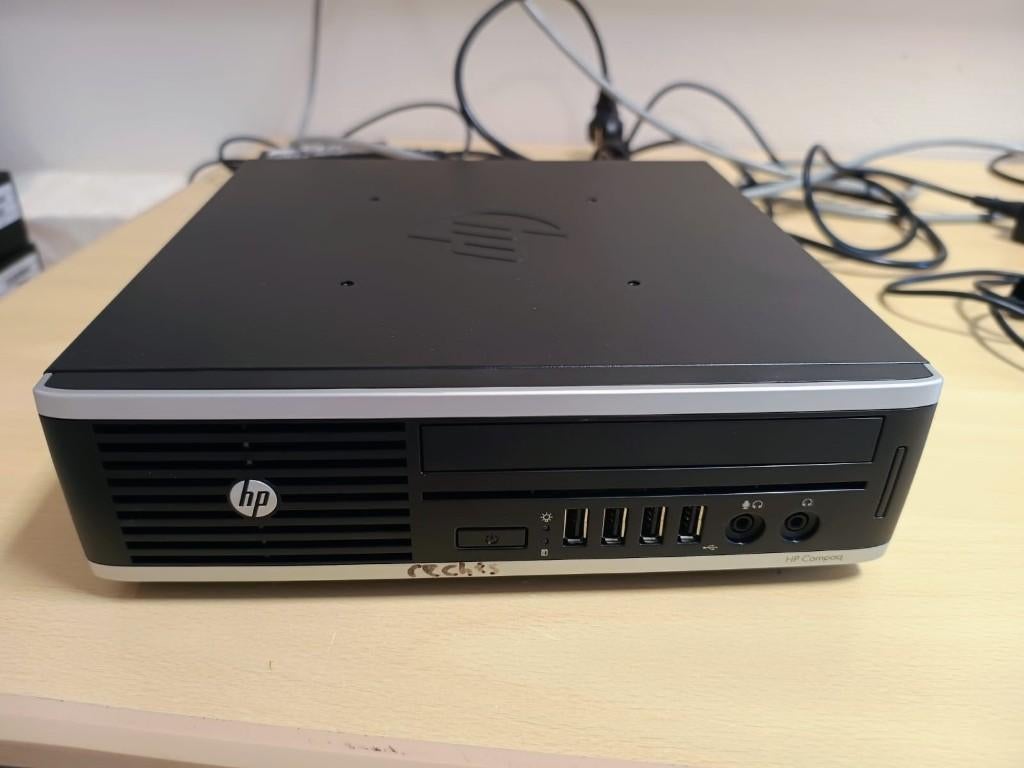 2x HP Compaq 8200 Elite Ultra-slim Desktop, Gebruikt, 2 tot 3 Ghz, Ophalen of Verzenden, HDD