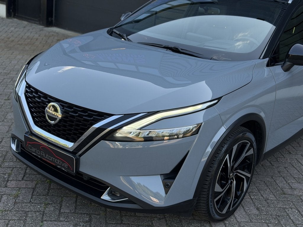 Nissan QASHQAI 1.3 MHEV X Tekna + PANO|360|HUD|MASSAGE|ACC V, Automaat, Euro 6, Qashqai, Zilver of Grijs