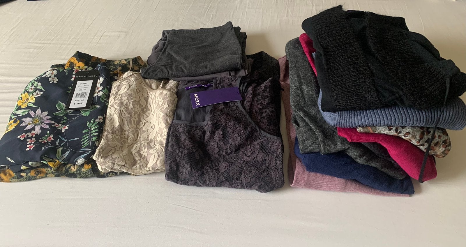 15 stuks merk  kleding pakket maat S, Ophalen of Verzenden, Gedragen, Maat 36 (S)