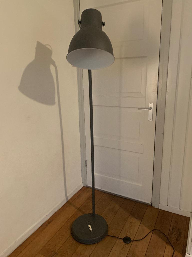 IKEA hektar vloerlamp, Ophalen, Gebruikt, Metaal, 150 tot 200 cm