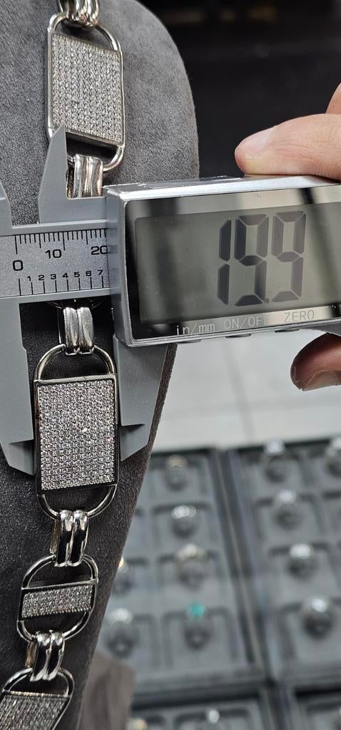 925 Zilveren Magnum Ketting 70cm / 20mm, Ophalen of Verzenden, Nieuw, Zilver, Zilver