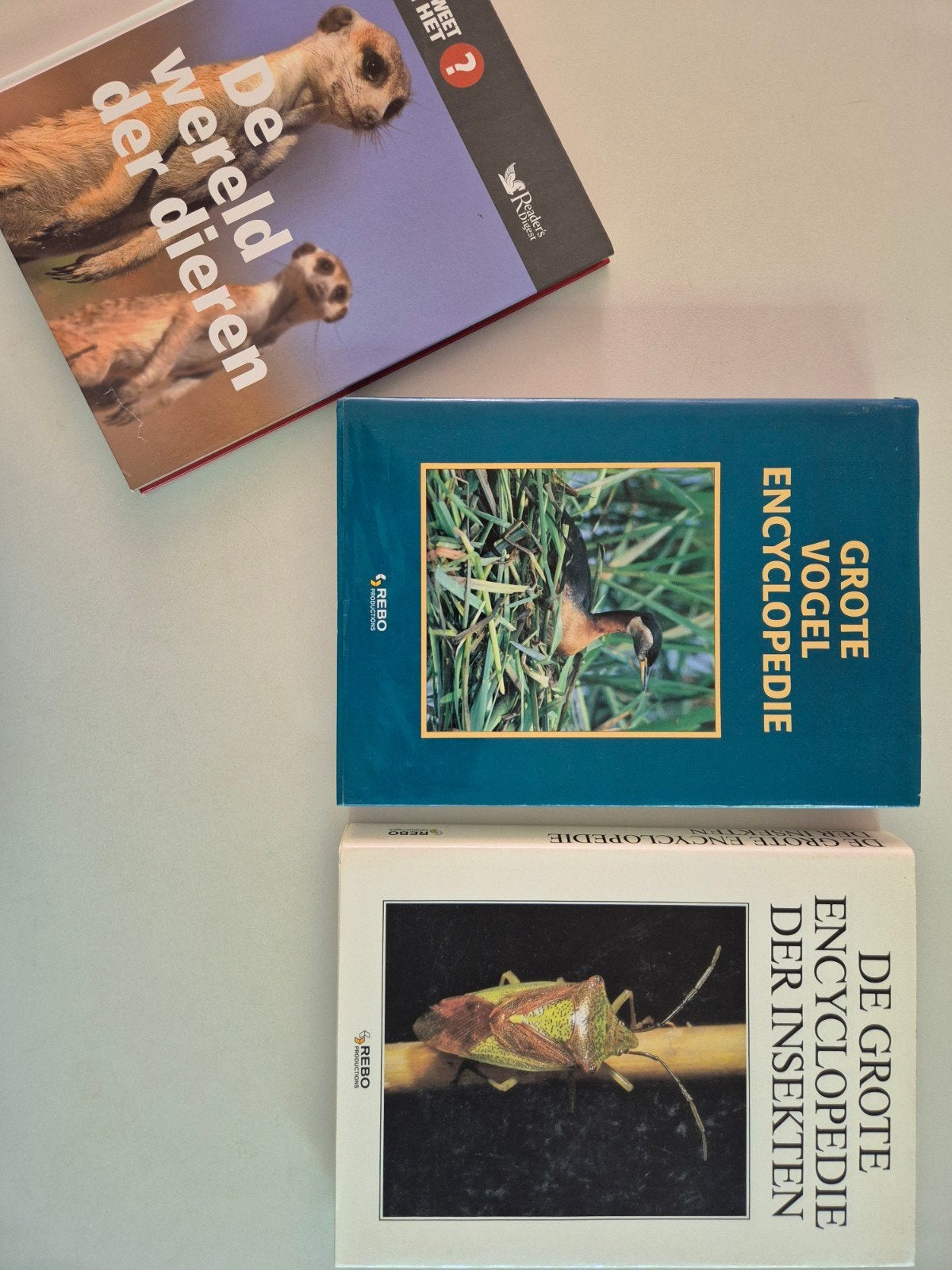 Dieren encyclopedieën: vogels, insecten en algemeen, Boeken, Ophalen, Zo goed als nieuw, Dieren