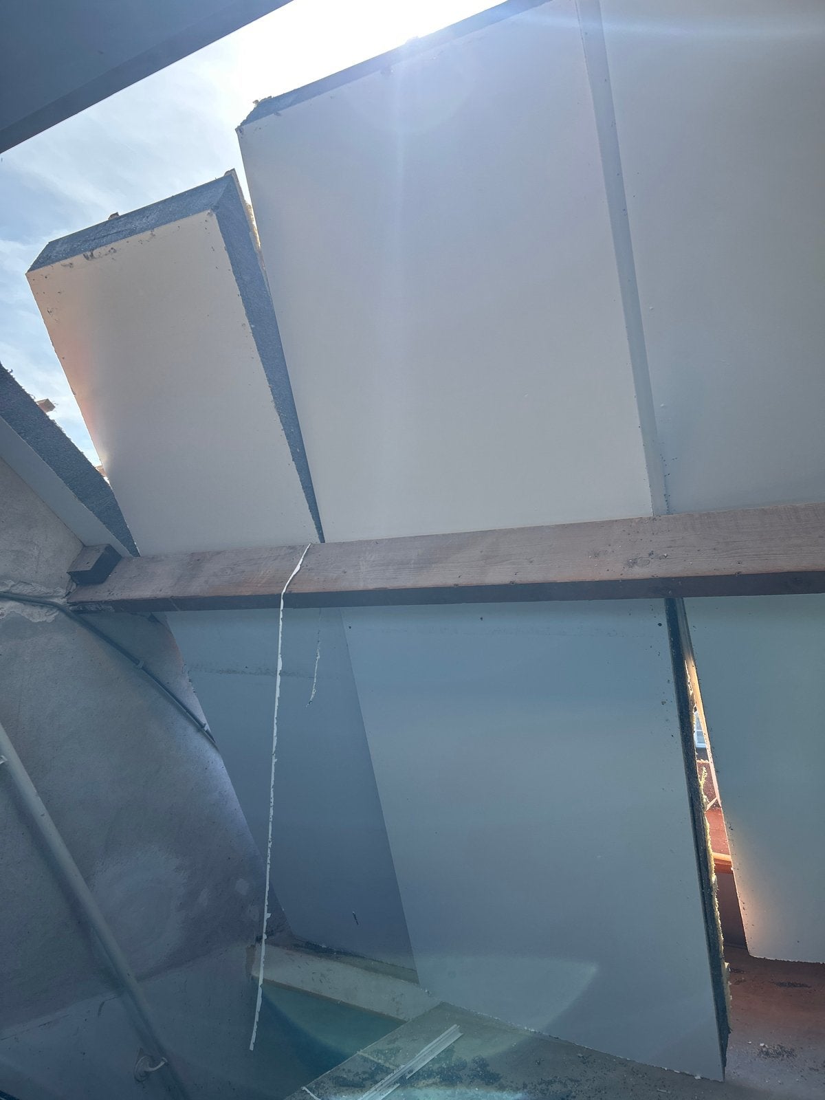 6 dekplaten van 300x100 cm, Doe-het-zelf en Verbouw, Dakpannen en Dakbedekking, Ophalen, Gebruikt, 15 m² of meer, Dakplaat of Dakpanplaat