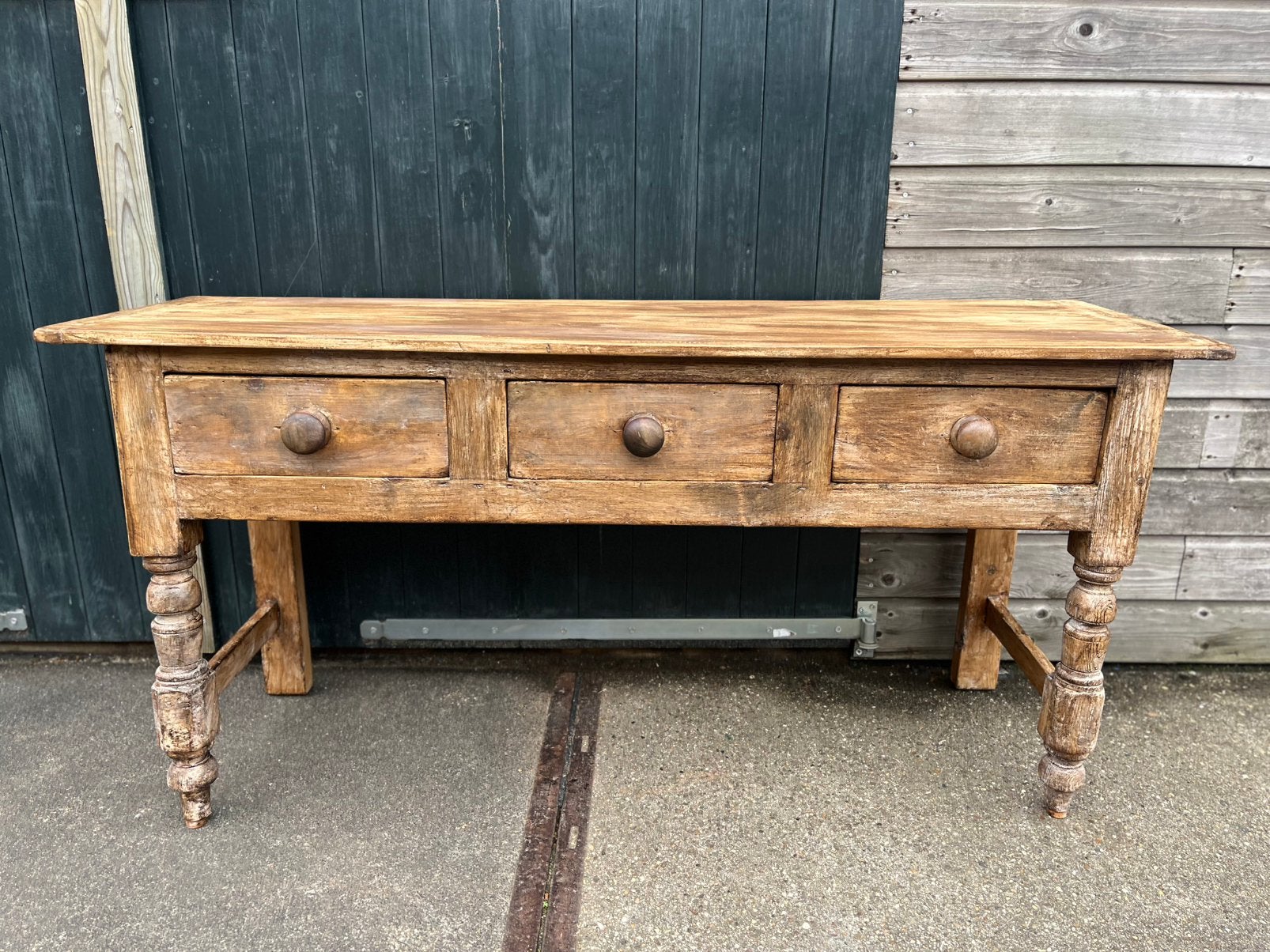 Grenen sidetable, Huis en Inrichting, Tafels | Sidetables, Ophalen, Zo goed als nieuw, Nb, Nb