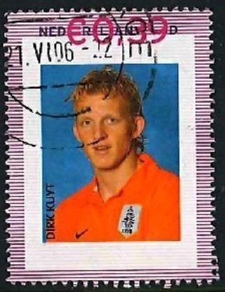 Oranje 12: WK 2006, Dirk Kuyt, Verzenden, Na 1940, Gestempeld