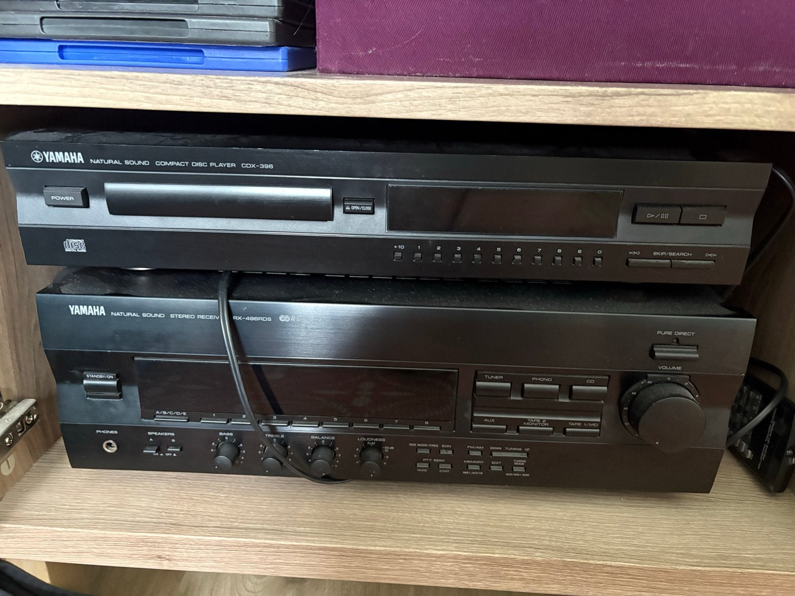 Yamaha versterker en Cd-speler, Gebruikt, Losse componenten, Cd-speler, Ophalen