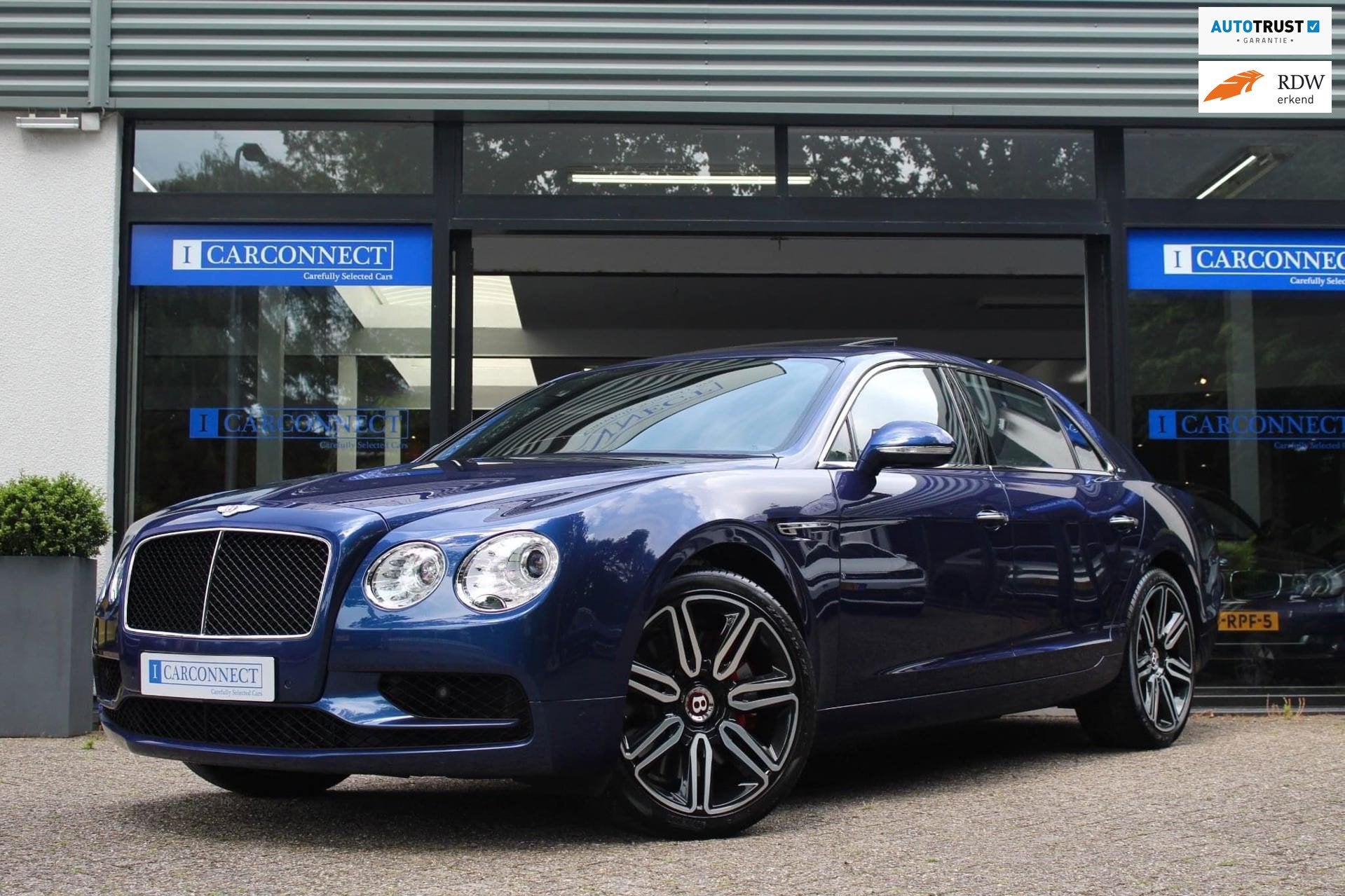 Bentley Flying Spur 4.0 V8 S Mulliner|Full-options|Fraaie st, Auto's, Bentley, Automaat, Dealer onderhouden, Gebruikt, Leder