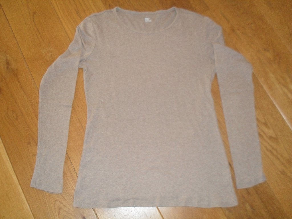 Mooi shirt met lange mouw maat L, lengte 64 cm., Ophalen, Zo goed als nieuw, Maat 42/44 (L), Overige kleuren