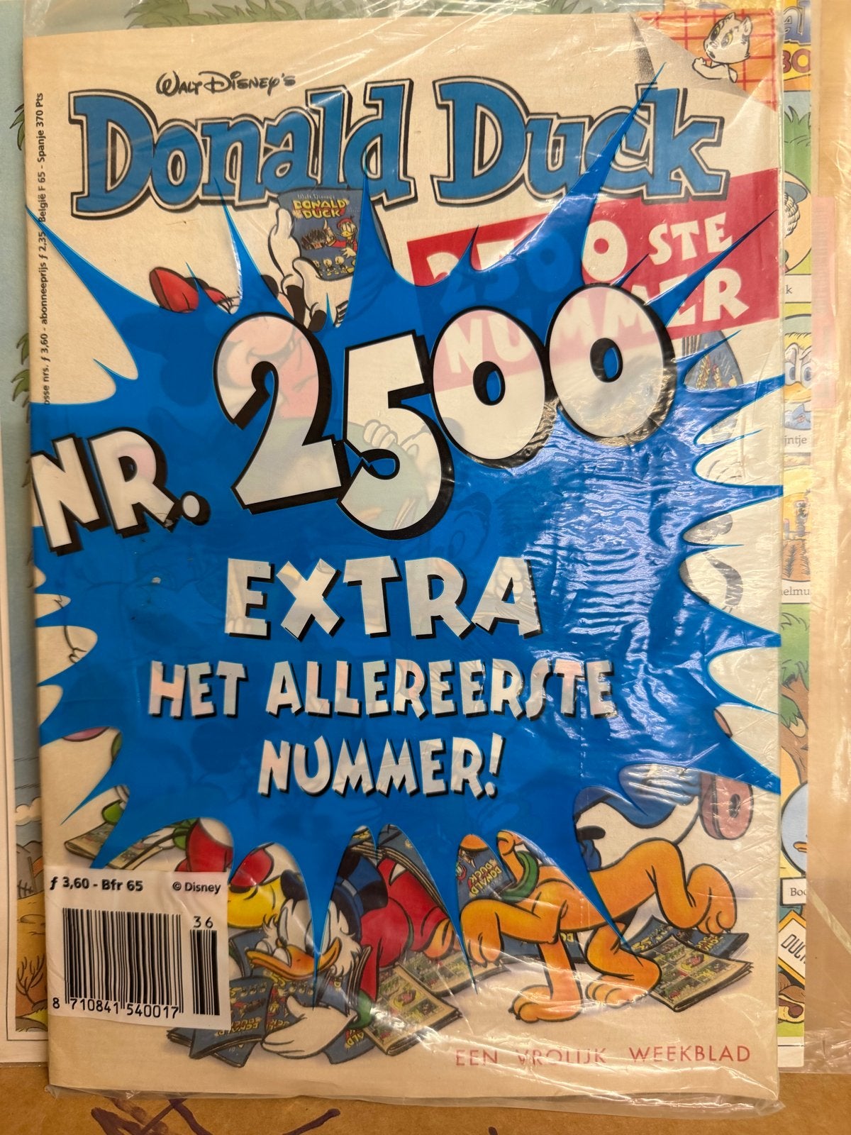 Donald Duck 2500 met Facsimile 1952 deel 1 - Sealed, Boeken, Eén stripboek, Ophalen of Verzenden, Nieuw