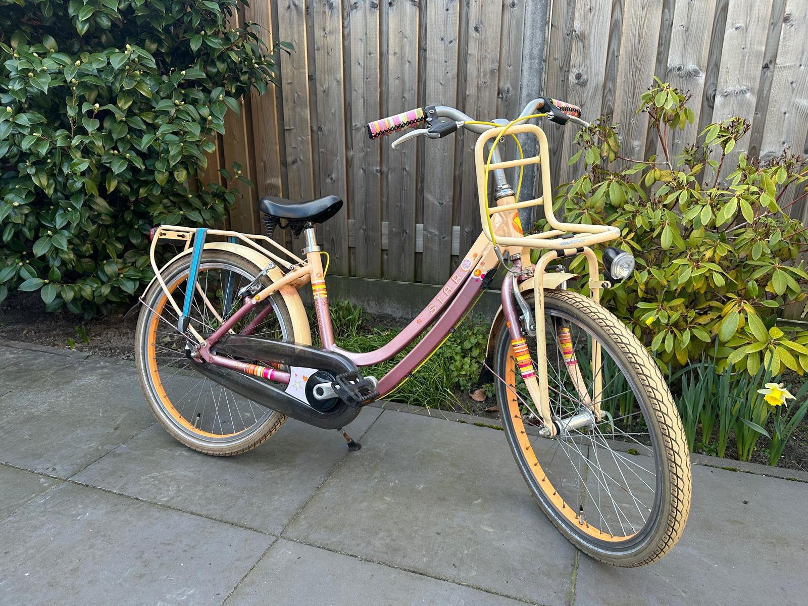 Batavus star 20 inch meisjesfiets, Ophalen, Gebruikt, 20 inch, Handrem