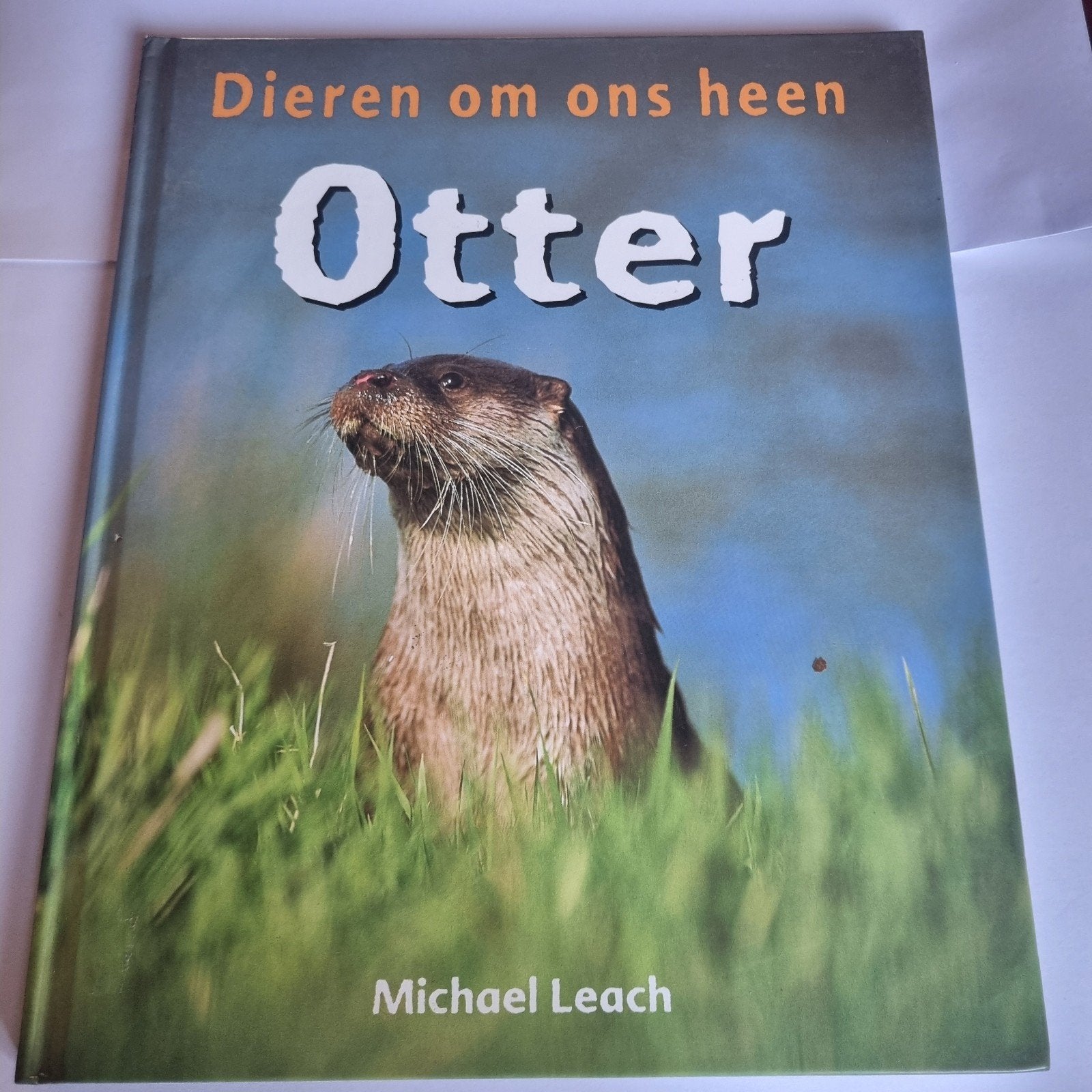 Dieren om ons heen: Otter - Michael Leach, Ophalen of Verzenden, Gelezen, Overige diersoorten, Michael Leach