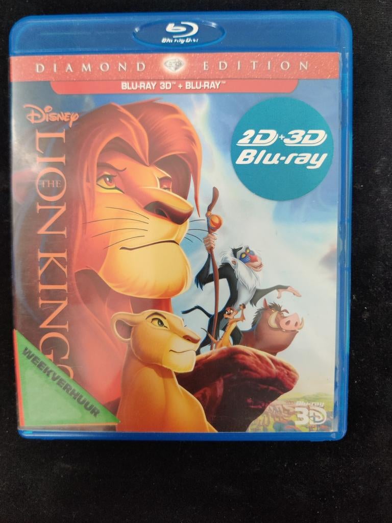 The Lion King Diamond Edition Blu-ray 3D + Blu-ray, Ophalen of Verzenden