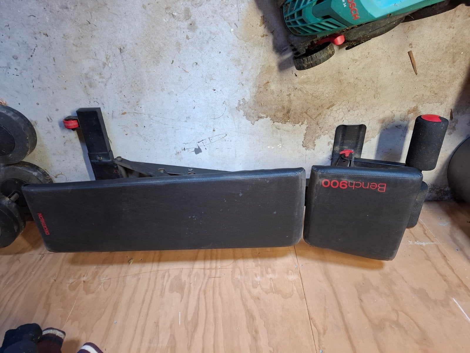 Verstelbare fitnessbank Bench 900 - Decathlon, Ophalen, Benen, Gebruikt, Krachtstation