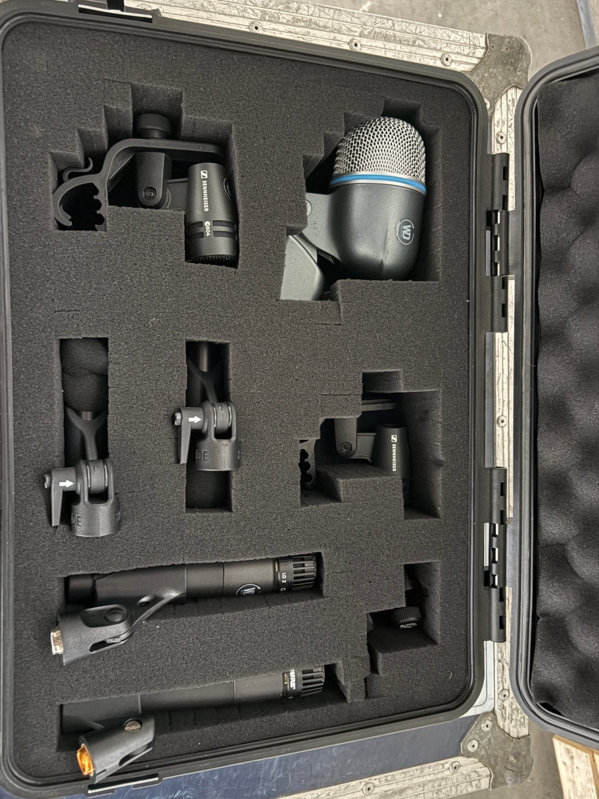 Complete drum kit in koffer, Ophalen of Verzenden, Zo goed als nieuw, Overige typen