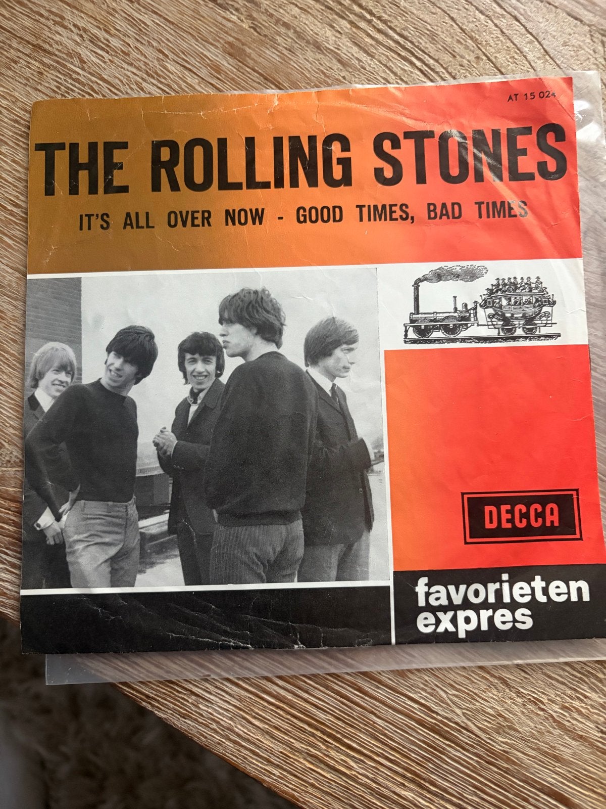 The Rolling Stones - It's All Over Now (7 inch vinyl), Rock, Gebruikt, Originele persing, 7 inch