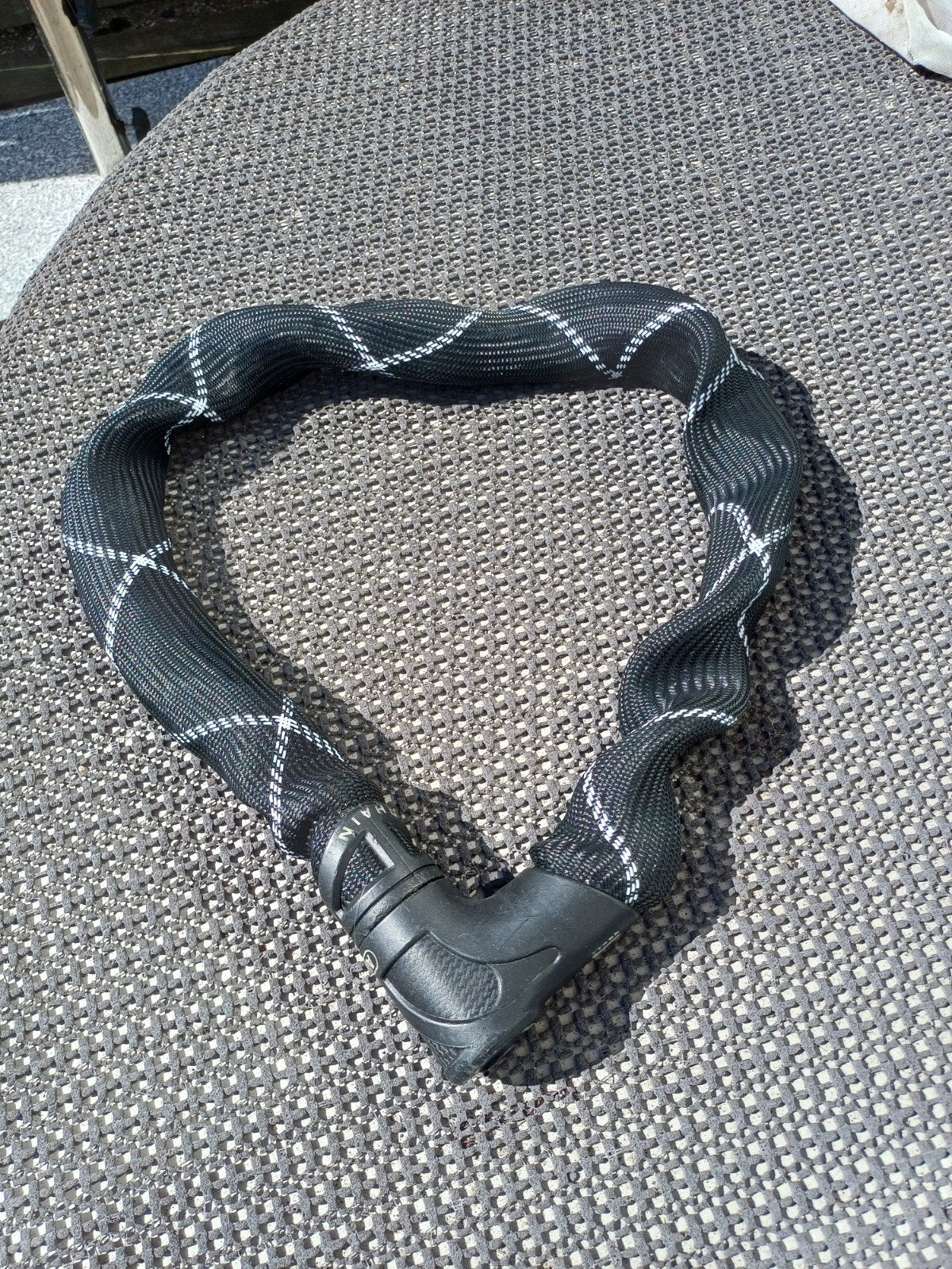 ABUS Iven 8210 Kettingslot 85cm - Zo goed als nieuw, Ophalen, Zo goed als nieuw, Kettingslot