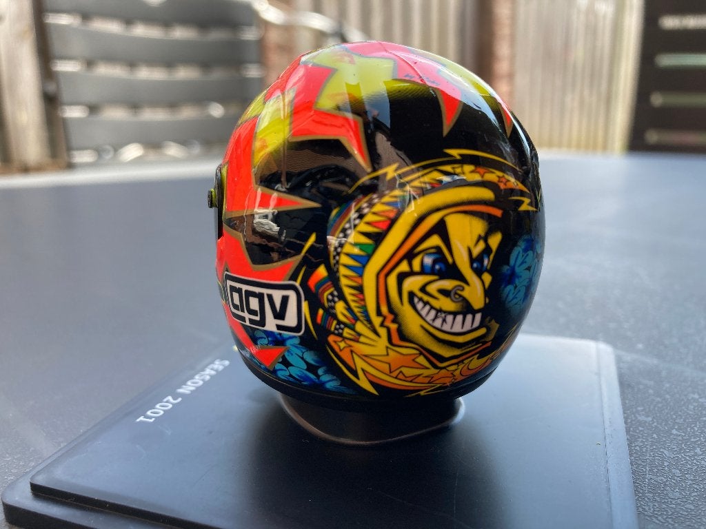 ✅ Valentino Rossi 1:5 helm 2001 Honda NSR500 500cc, Verzamelen, Automerken, Motoren en Formule 1, Ophalen of Verzenden, Nieuw